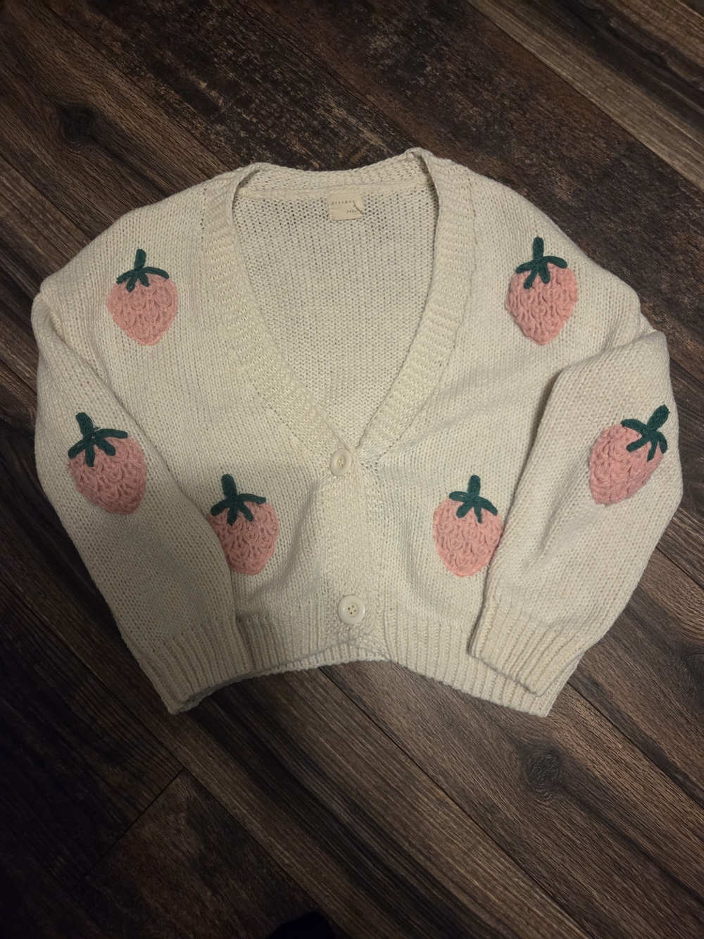 Dreamers By Debut Strawberry Cardigan